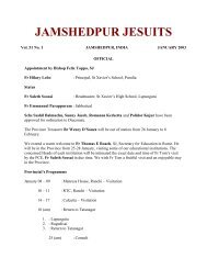 JAMSHEDPUR JESUITS