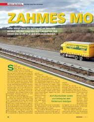 PROFI IM PROFIL Mit dem Lang-Lkw unterwegs - transportreport.de