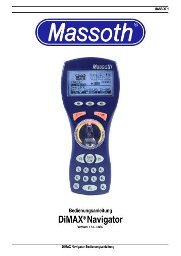 DiMAX® Navigator - Massoth Elektronik GmbH