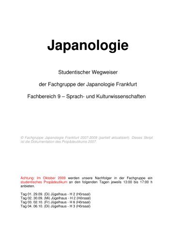 Japanologie