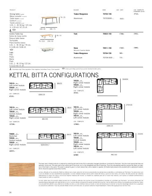 PRICE LIST - Europa - Jardin-Confort