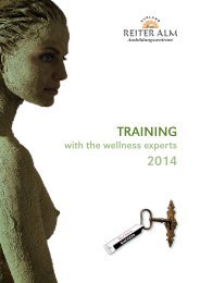 Spa Trainings 2014