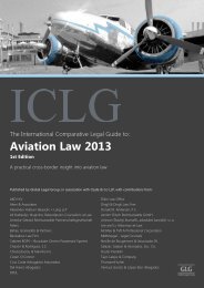 The International Comparative Legal Guide to Aviation Law ... - Jarolim