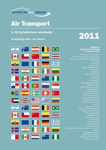 Getting the deal through - Air Transport 2011 - Jarolim