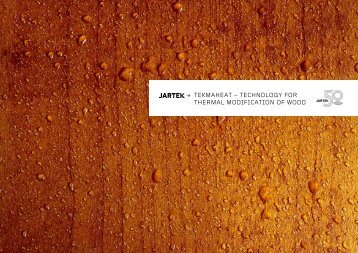 TECHNOLOGY FOR THERMAL MODIFICATION OF WOOD - Jartek