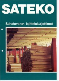 Sateko sahatavaran lajittelukuljettimet.pdf - Jartek