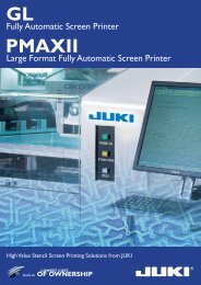 Printer - juki automation systems