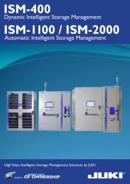 Brochure (pdf) - juki automation systems