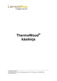 ThermoWood kÃ¤sikirja