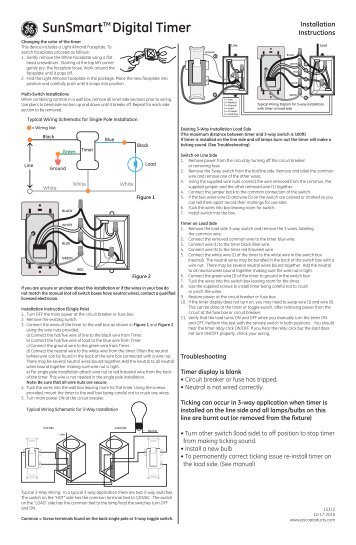 SunSmartTM Digital Timer - Jasco Products