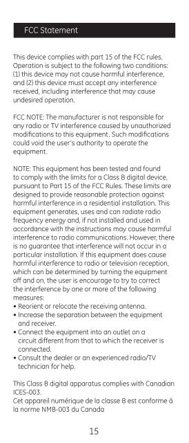 Universal Remote Instruction Manual - Jasco Products