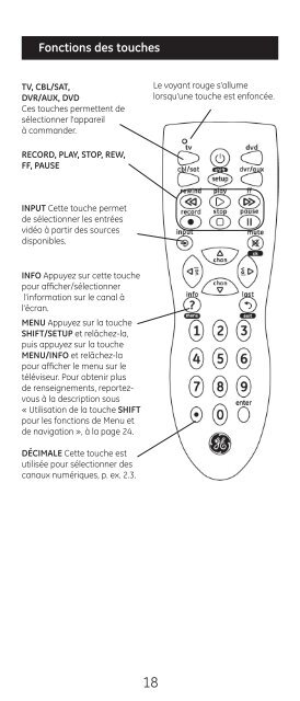 Universal Remote Instruction Manual ... - Jasco Products