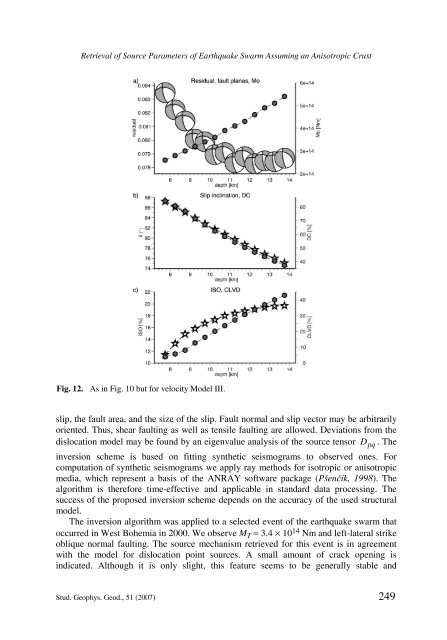 Stud. Geophys. Geod., 51 (2007) - SW3D