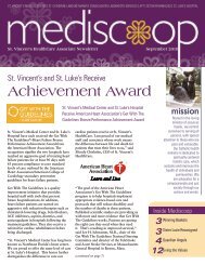 Achievement Award - St. Vincent's HealthCare