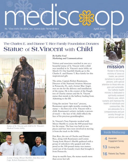 April 2011 - St. Vincent&rsquo;s Health System