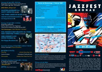 Flyer 2007.qxp - Jazzfest Gronau