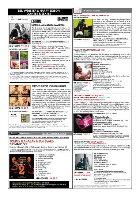 Download march 2013 issue - Jazz Messengers