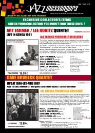 Download may june 2013 issue - Jazz Messengers