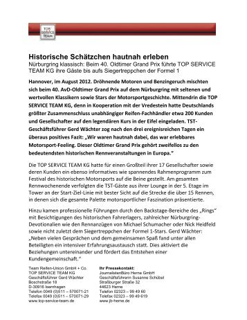 Der Pressetext als pdf zum Download. - JournalistenBüro Herne