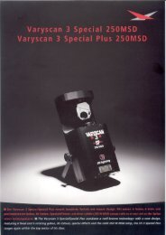 Varyscan 3 Special Plus 250MSD - JB-lighting Lichtanlagentechnik ...