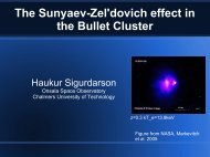 The Sunyaev-Zel'dovich effect in the Bullet Cluster