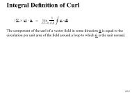 Integral Definition of Curl