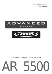 desoldering station - JBC