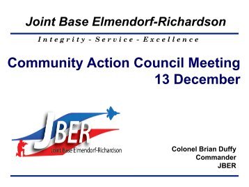 Community Action Council Meeting 13 December - Joint Base ...