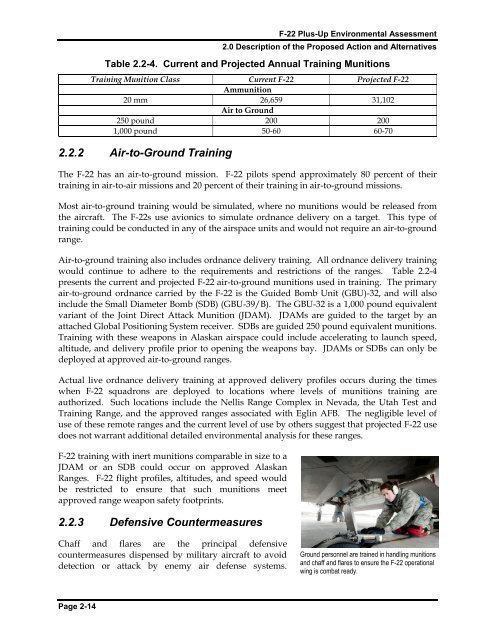 F-22 Plus-Up Environmental Assessment - Joint Base Elmendorf ...