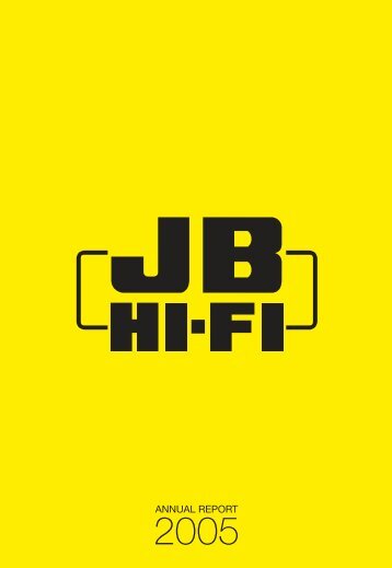 2005 Annual Report - JB Hi Fi