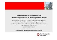 Kriterienkatalog zur Ausbildungsreife - Orientierung fÃ¼r Akteure im ...