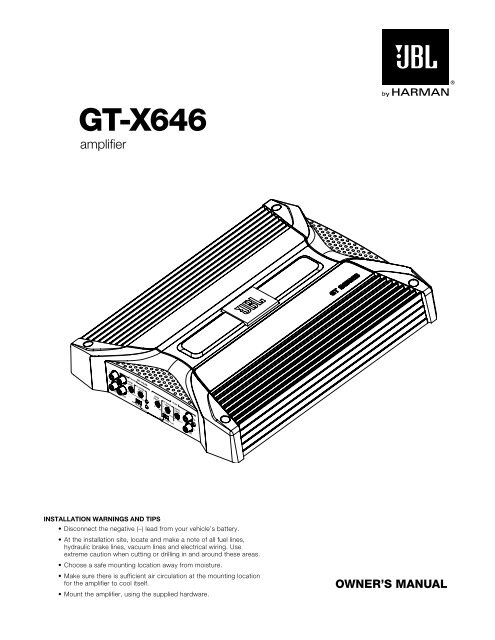 GT-X646 - JBL.com