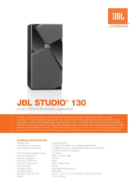 756.62KB PDF - JBL
