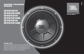 Manual - JBL.com