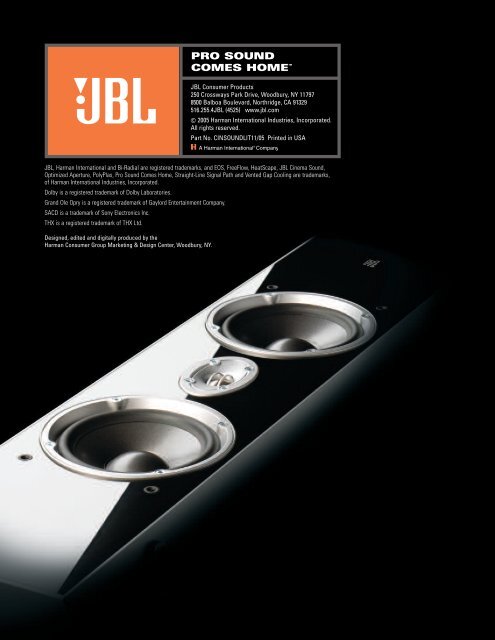 JBL CINEMA SOUND™