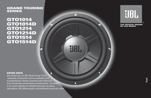 Grand Touring Series - JBL.com
