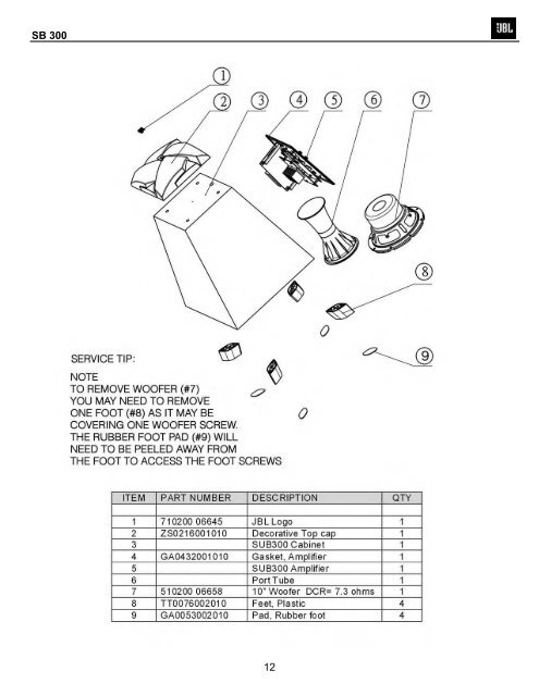 SB 300 - JBL.com