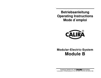 Module B - Calira