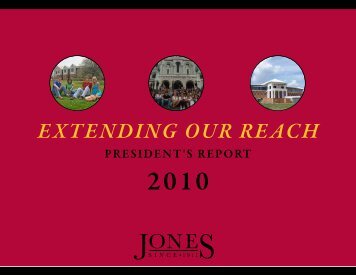 ExtEnding Our rEach - Jones County Junior College