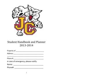 Student Handbook - Jones County Junior College