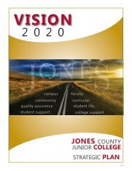 VISION - Jones County Junior College