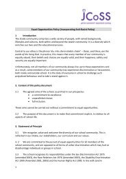 1 Equal Opportunities Policy - Jewish Community Secondary School