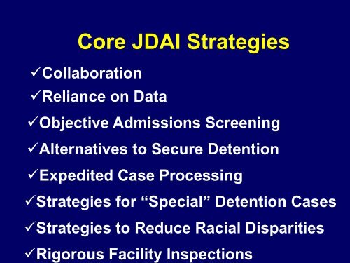 JDAI 101 Powerpoint.pdf - JDAI Helpdesk