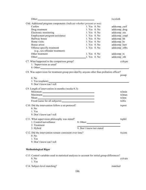 The Effects of Sanction Intensity on Criminal Conduct - JDAI Helpdesk