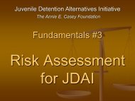 Detention Risk Screening Instruments - JDAI Helpdesk