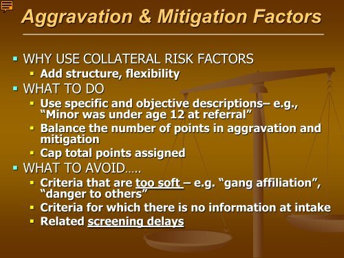 Detention Risk Screening Instruments - JDAI Helpdesk