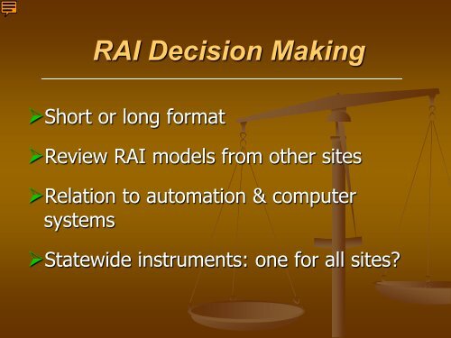 Detention Risk Screening Instruments - JDAI Helpdesk