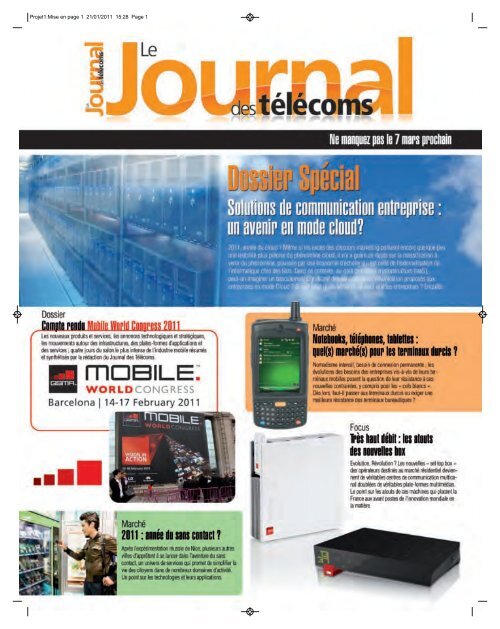 TÃ©lÃ©charger - Le Journal Des TÃ©lÃ©coms