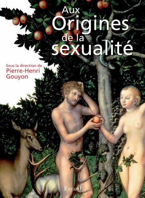 Aux origines de la sexualitÃ© - SociÃ©tÃ© FranÃ§aise d'Ãcologie