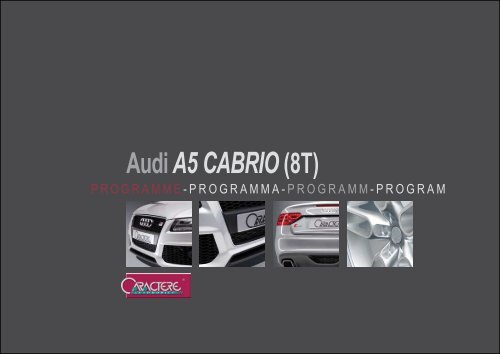 AudiA5 CABRIO (8T) - Jec Import SA